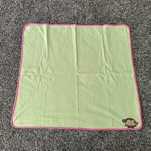 CARTER'S - Child of Mine Baby Blanket pink Green monkey